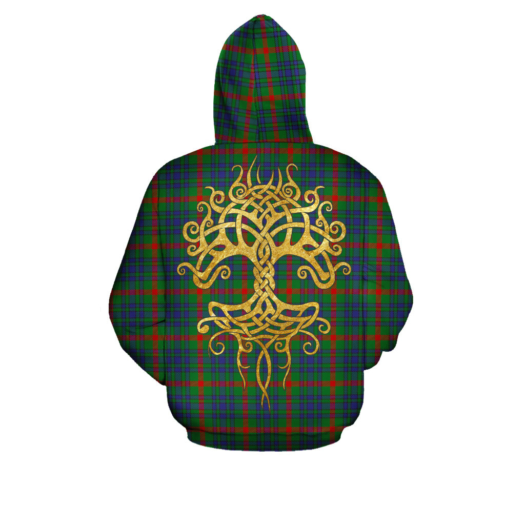 Aiton Tartan Hoodie - Tree Of Life