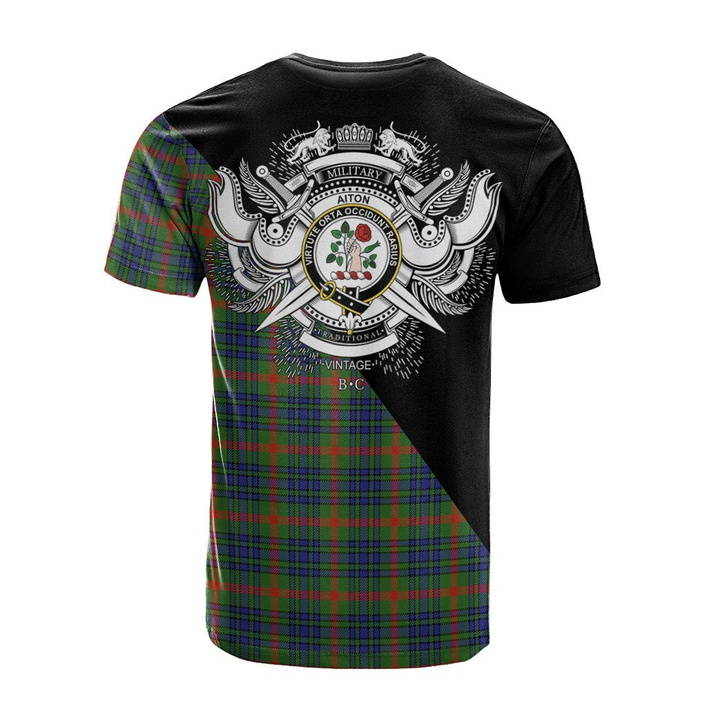 Aiton Tartan - Military T-Shirt