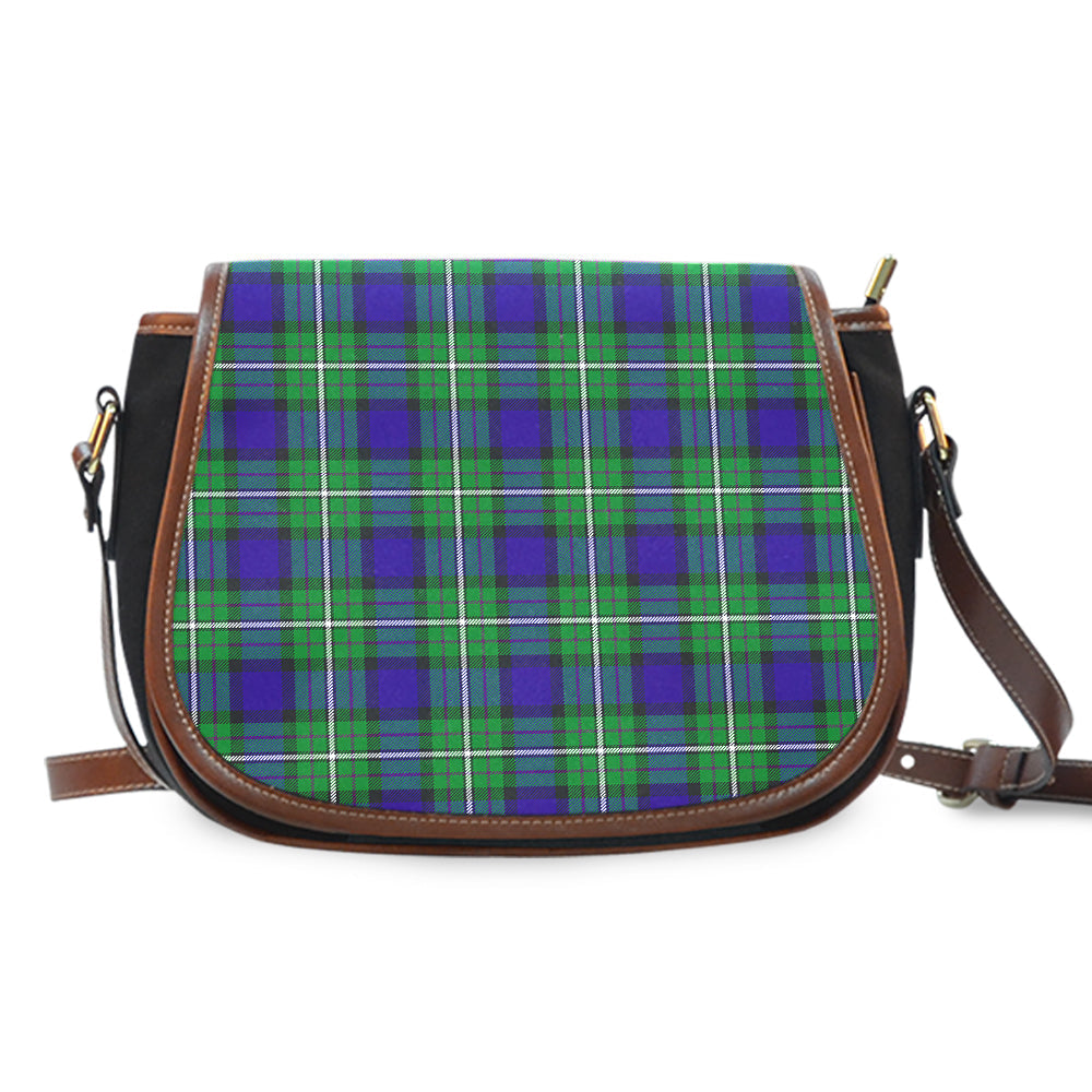 Alexander Tartan Saddle Handbags