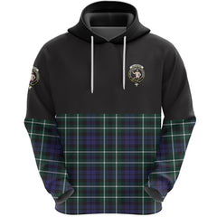 Allardice Clan Half Of Tartan Hoodie