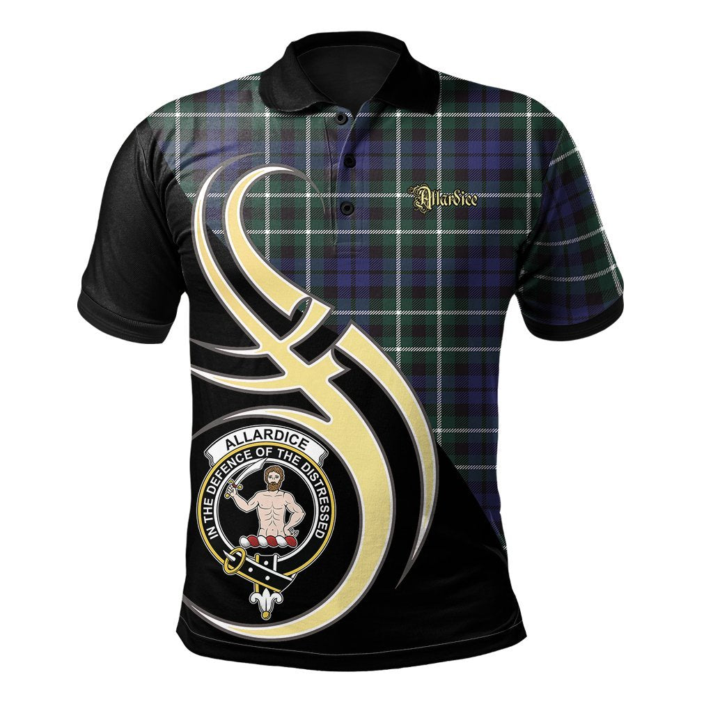 Allardice Tartan Polo Shirt - Believe In Me Style