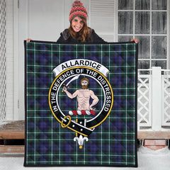 Allardice Tartan Crest Quilt