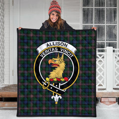 Allison Tartan Crest Quilt