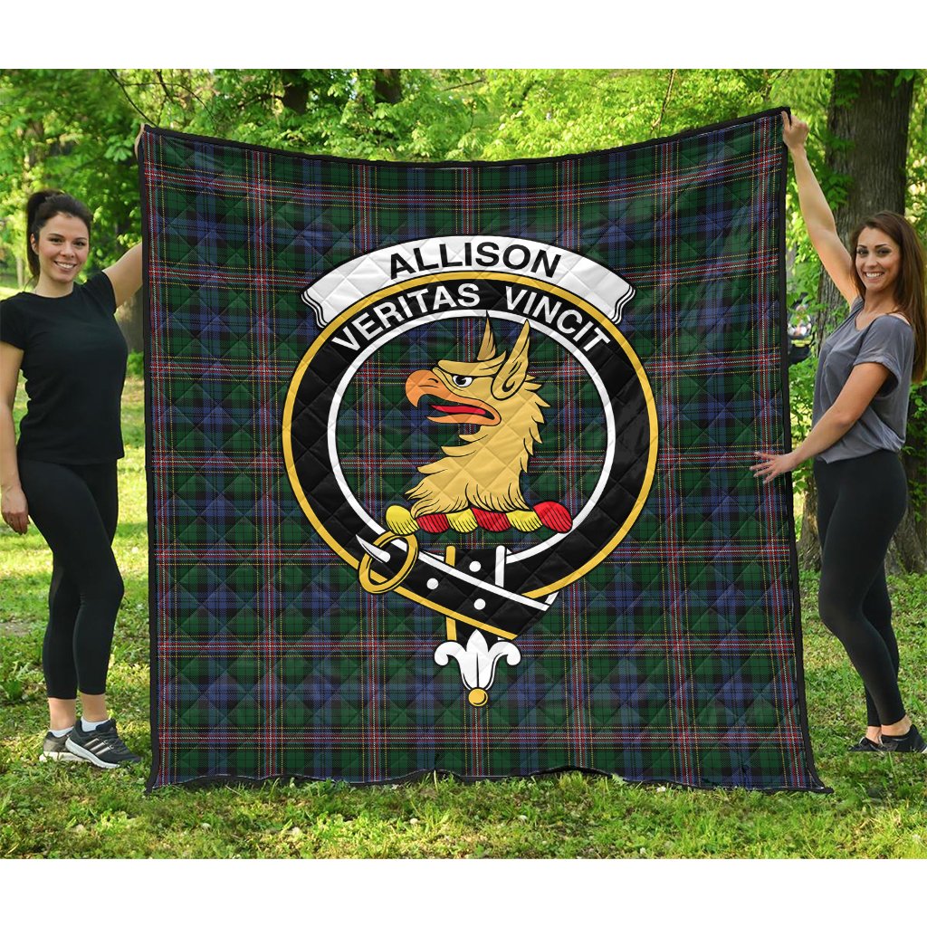 Allison Tartan Crest Quilt