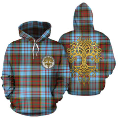 Anderson Ancient Tartan Hoodie - Tree Of Life