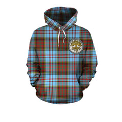 Anderson Ancient Tartan Hoodie - Tree Of Life