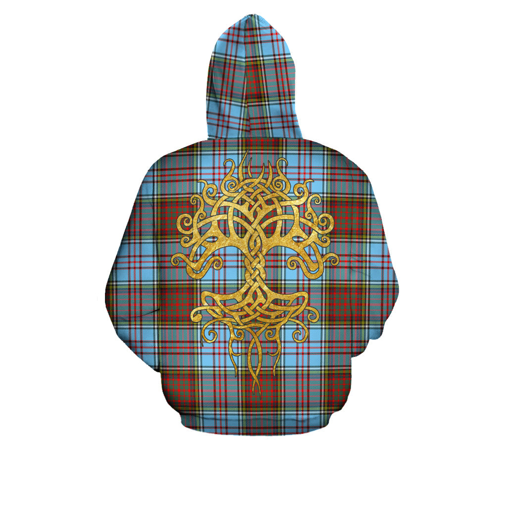 Anderson Ancient Tartan Hoodie - Tree Of Life