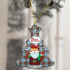 Anderson Ancient Tartan Christmas Ceramic Ornament - Santa Style