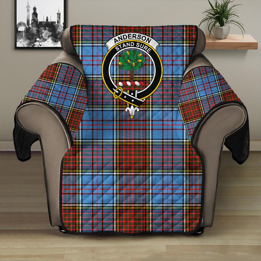 Anderson Modern Tartan Crest Sofa Protector