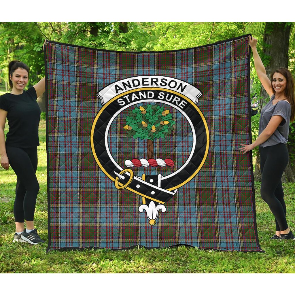 Anderson Tartan Crest Quilt