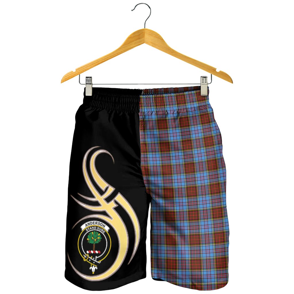 Anderson Modern Tartan Crest Men's Short PM8