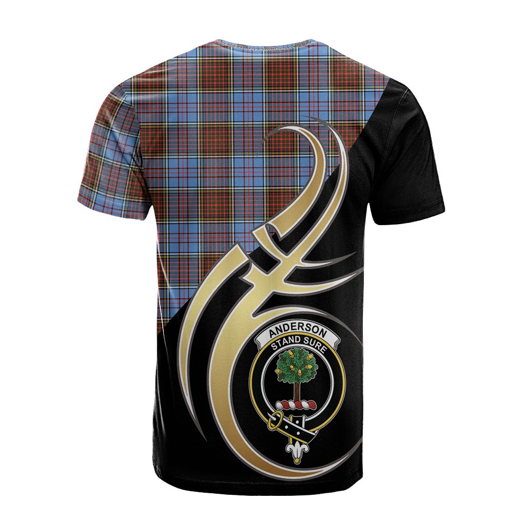 Anderson Modern Tartan T-shirt - Believe In Me Style