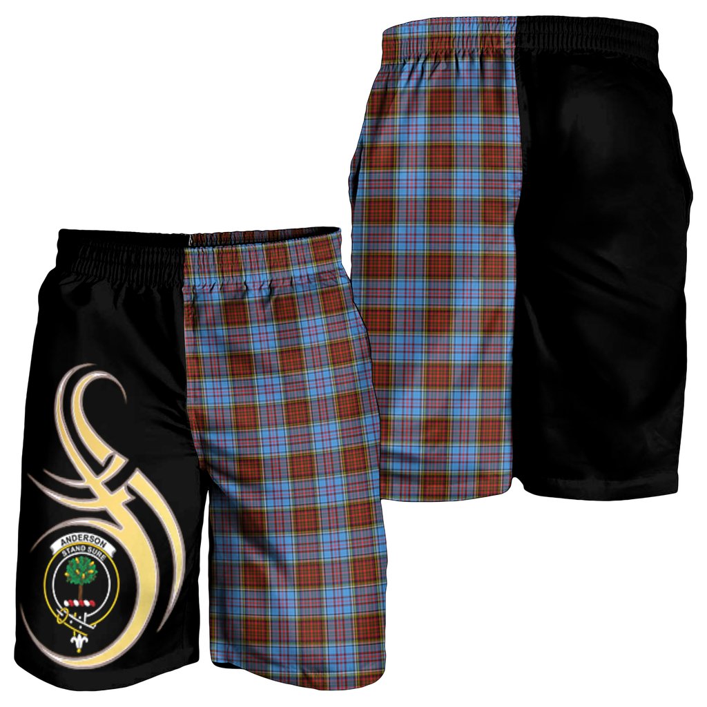 Anderson Modern Tartan Crest Men's Short PM8