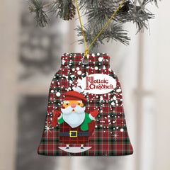 Anderson of Arbrake Tartan Christmas Ceramic Ornament - Santa Style