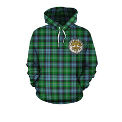 Arbuthnot Ancient Tartan Hoodie - Tree Of Life