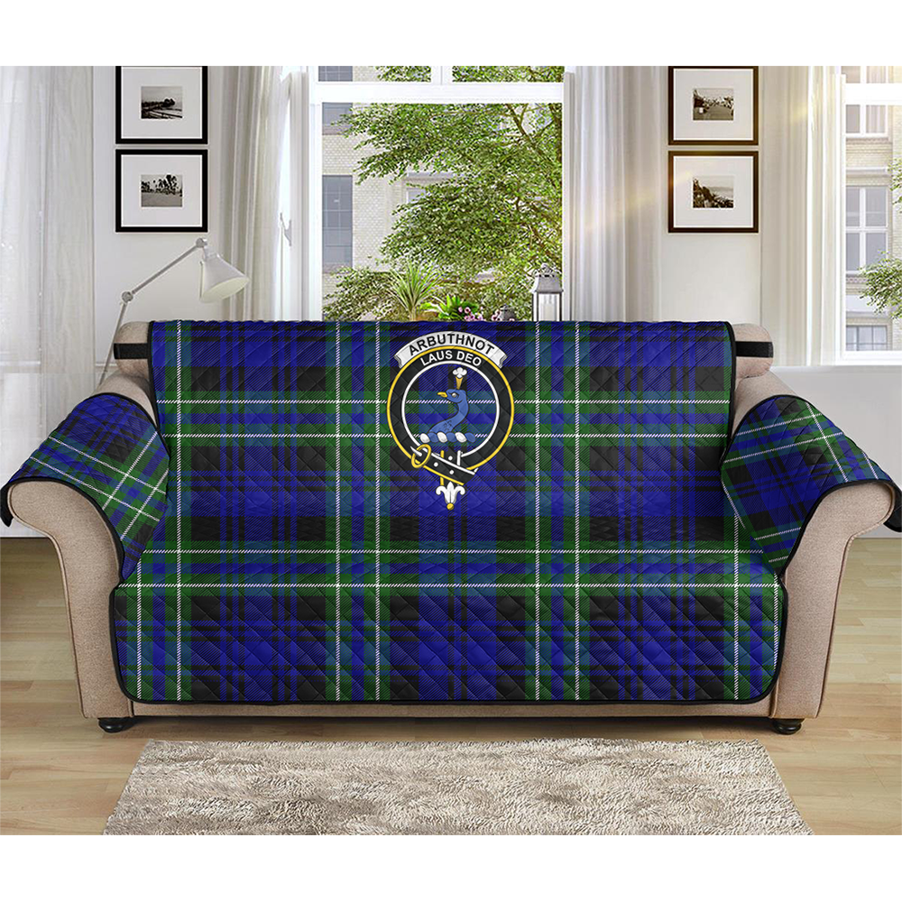 Arbuthnot Modern Tartan Crest Sofa Protector