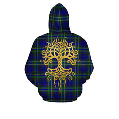 Arbuthnot Modern Tartan Hoodie - Tree Of Life