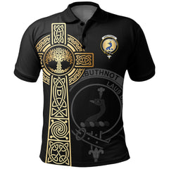 Arbuthnot Clan Unisex Polo Shirt - Celtic Tree Of Life