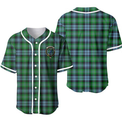 Arbuthnot Tartan Unisex Baseball Jersey