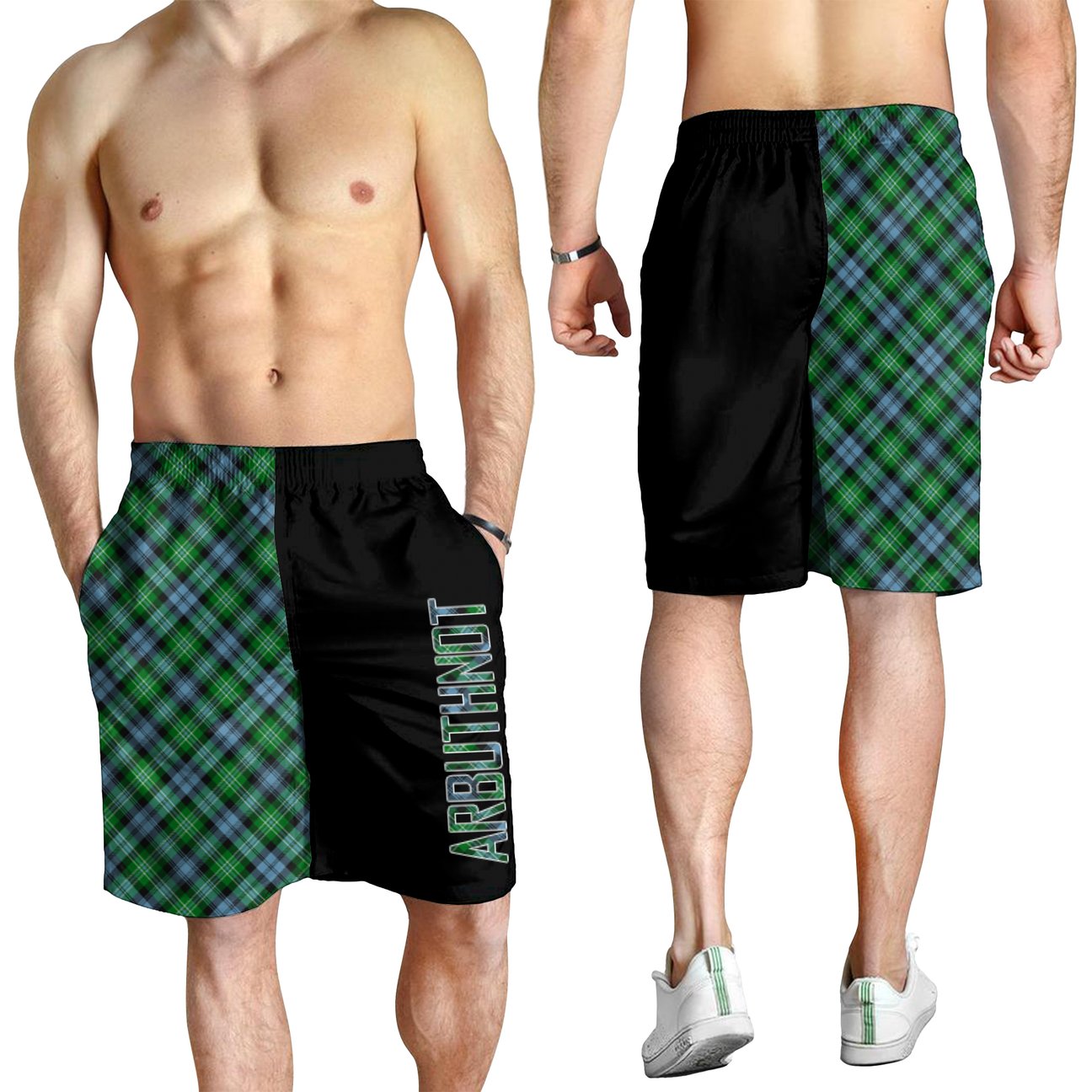 Arbuthnot Ancient Tartan Crest Men's Short - Cross Style