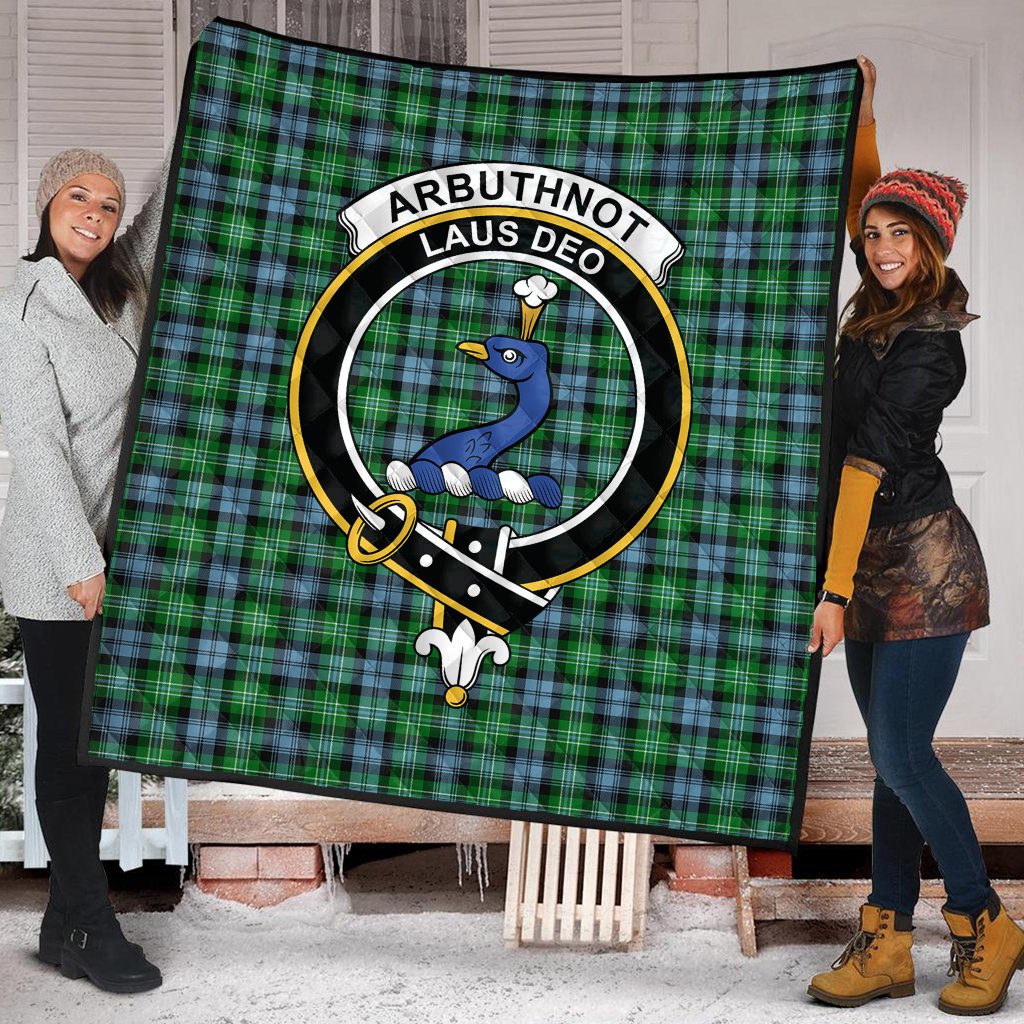 Arbuthnot Ancient Tartan Crest Quilt