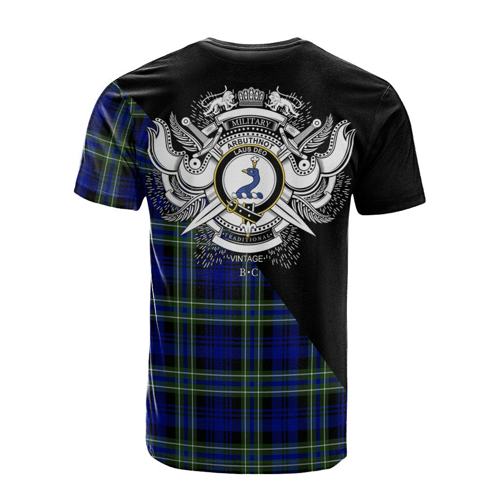 Arbuthnot Modern Tartan - Military T-Shirt