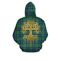 Armstrong Ancient Tartan Hoodie - Tree Of Life