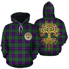 Armstrong Modern Tartan Hoodie - Tree Of Life