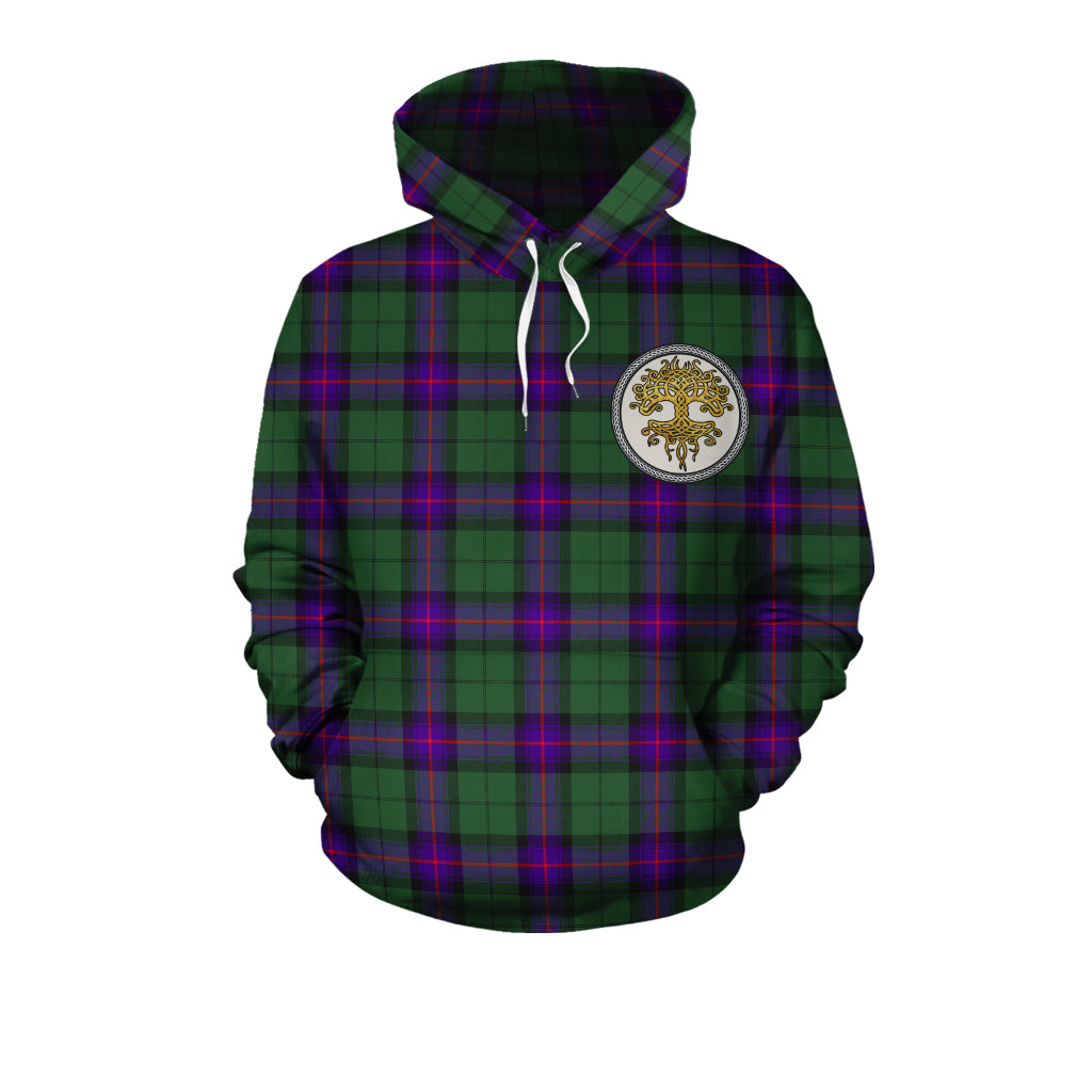 Armstrong Modern Tartan Hoodie - Tree Of Life