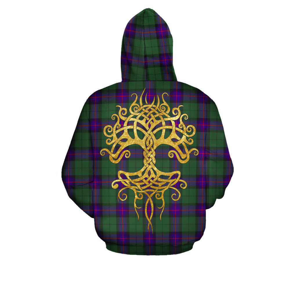 Armstrong Modern Tartan Hoodie - Tree Of Life