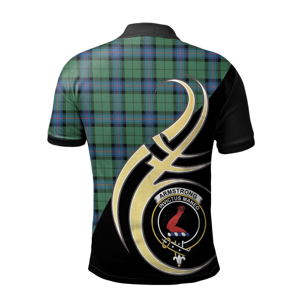 Armstrong Ancient Tartan Polo Shirt - Believe In Me Style