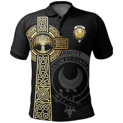 Arnott Clan Unisex Polo Shirt - Celtic Tree Of Life