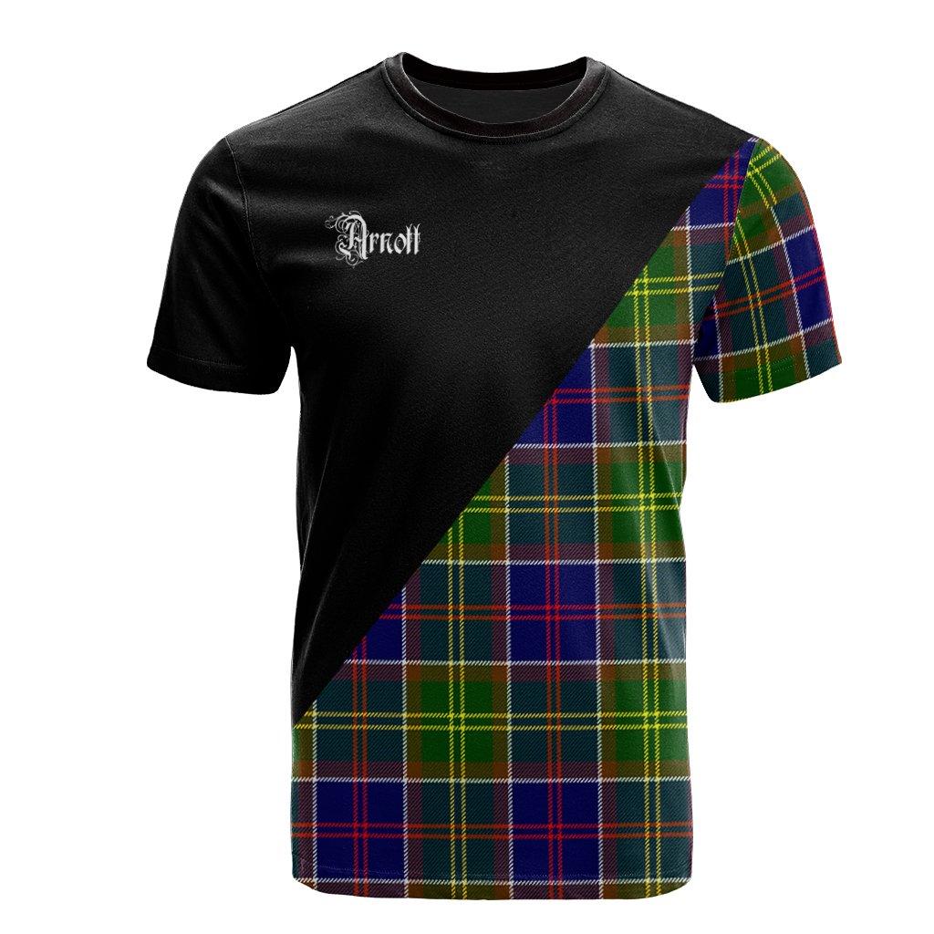 Arnott Tartan - Military T-Shirt