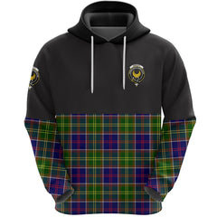 Arnott Clan Half Of Tartan Hoodie