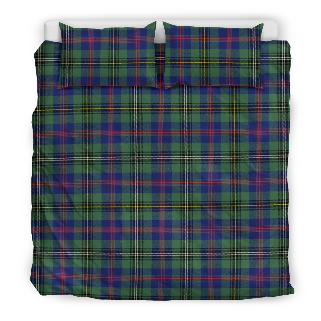 Wood Modern Tartan Bedding Set