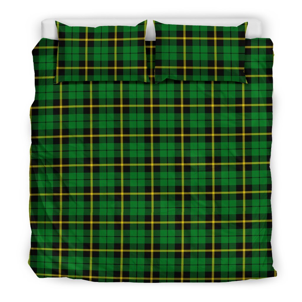 Wallace Hunting - Green Tartan Bedding Set