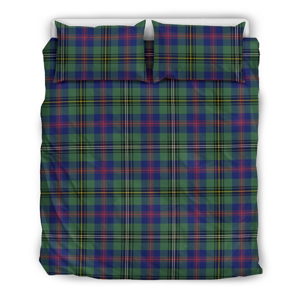 Wood Modern Tartan Bedding Set