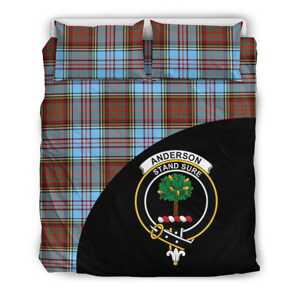 Anderson Ancient Tartan Crest Wave Style Bedding Set