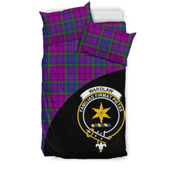 Wardlaw Modern Family Tartan Crest Wave Style Bedding Set