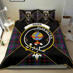 Nairn Tartan Crest Bedding Set - Luxury Style