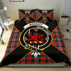 MacDuff Tartan Crest Bedding Set - Luxury Style