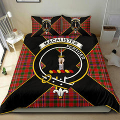 MacAlister Tartan Crest Bedding Set - Luxury Style
