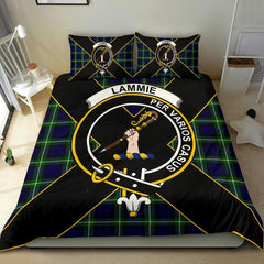 Lammie Tartan Crest Bedding Set - Luxury Style