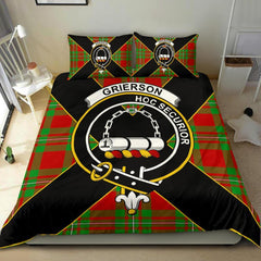 Grierson Tartan Crest Bedding Set - Luxury Style