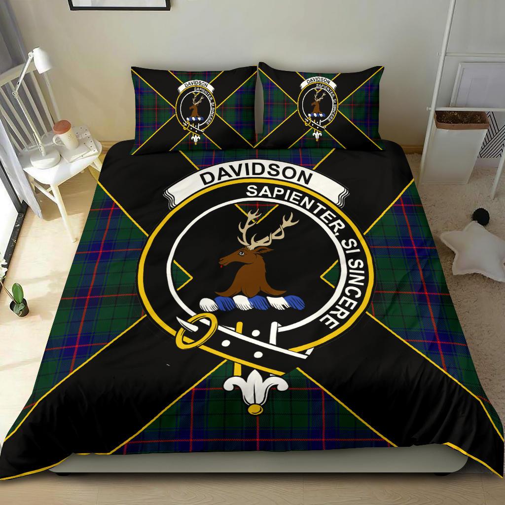 Davidson Tartan Crest Bedding Set