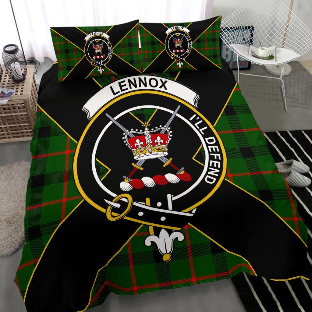 MacDonald (Clan Donald) Tartan Crest Bedding Set - Luxury Style