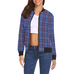 Elliot Modern Tartan Bomber Jacket