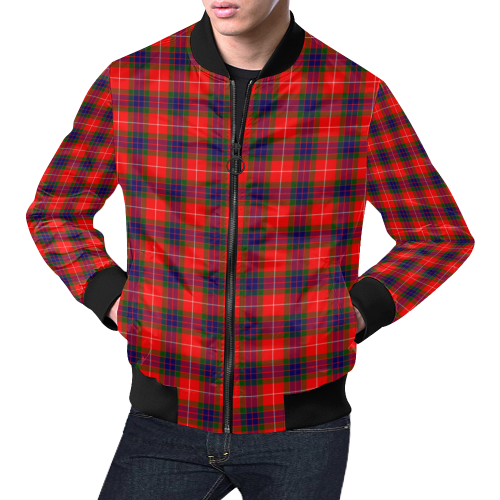 Fraser Modern Tartan Bomber Jacket