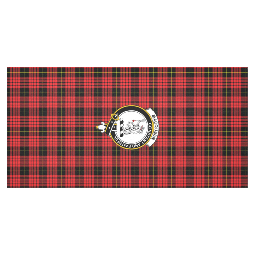 MacQueen Tartan Crest Tablecloth