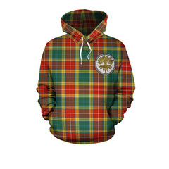 Buchanan Old Sett Tartan Hoodie - Tree Of Life